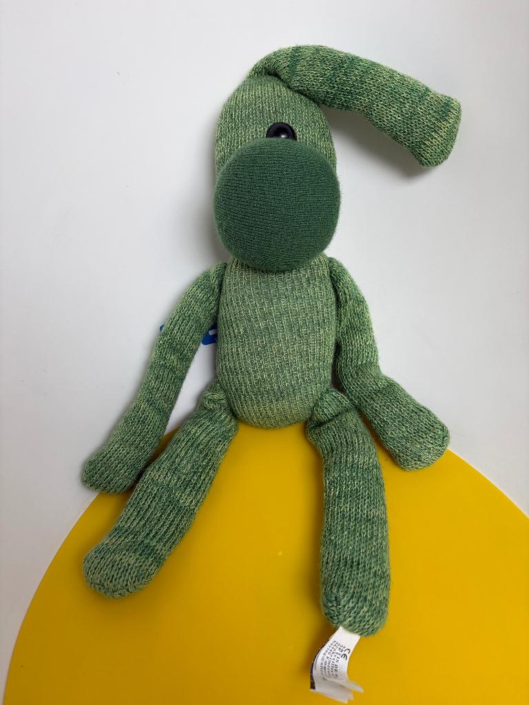 K1026 Artis de Marsis knuffel groen, Kinderen en Baby's, Speelgoed | Knuffels en Pluche, Ophalen of Verzenden, Zo goed als nieuw