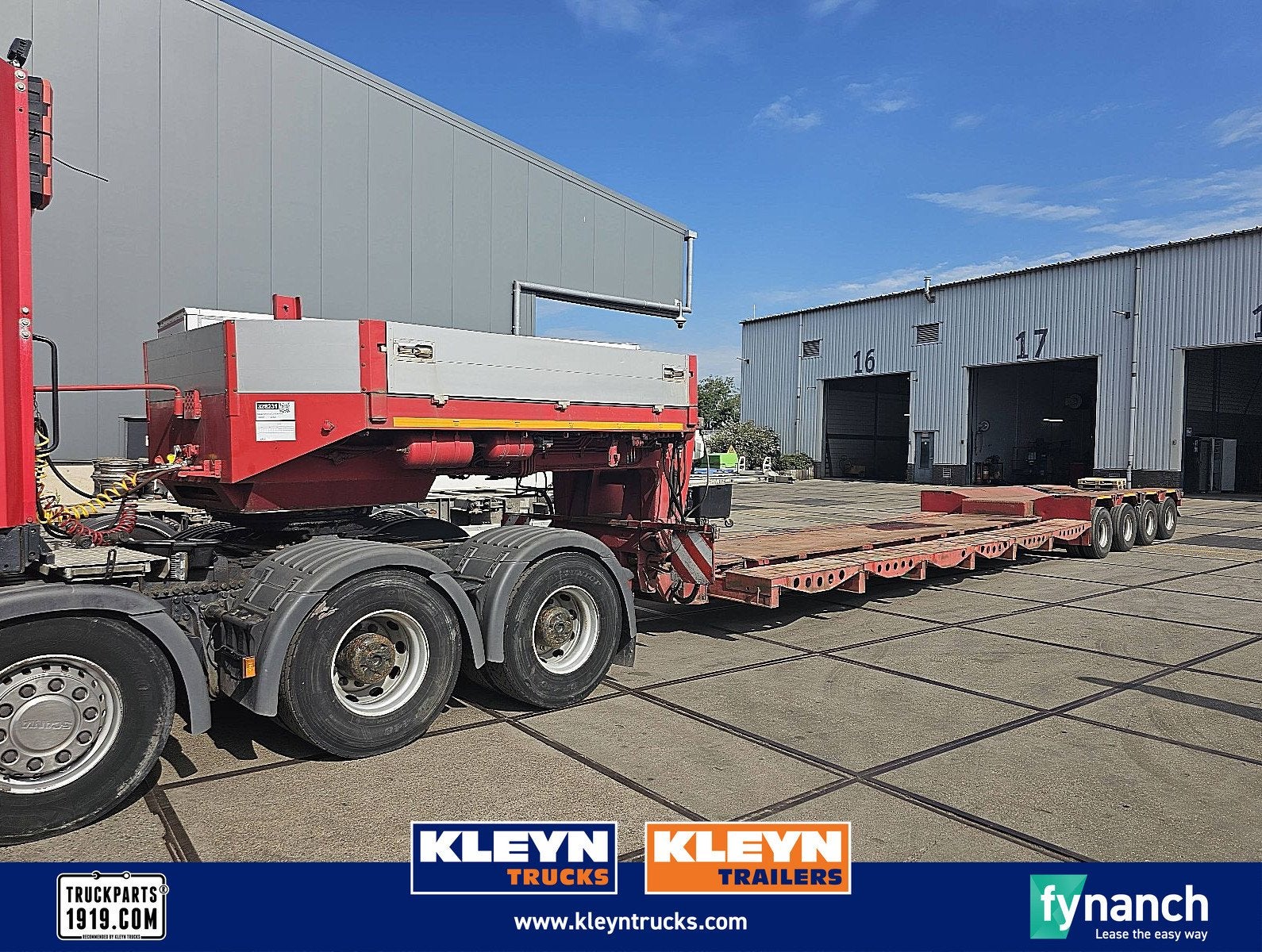 GOLDHOFER STZ-VL4-40/80, Overige kleuren, Bedrijf, Aanhangers en Opleggers, Te koop