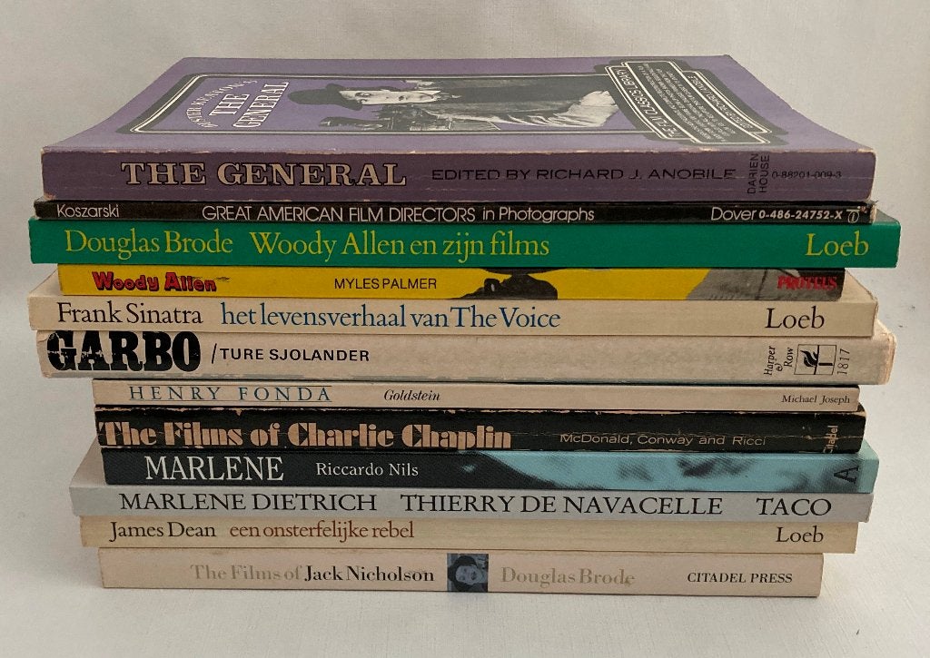 Partijtje over Amerikaanse film/ filmsterren/ regisseurs, Verzenden, Gelezen, Kunst en Cultuur