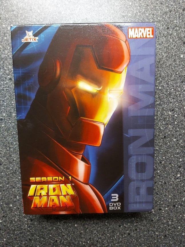 DVD - MARVEL 'S IRON MAN - SEASON 1 (3 DVD BOXSET/ANIMATION), Vanaf 12 jaar, Ophalen of Verzenden, Gebruikt, Amerikaans