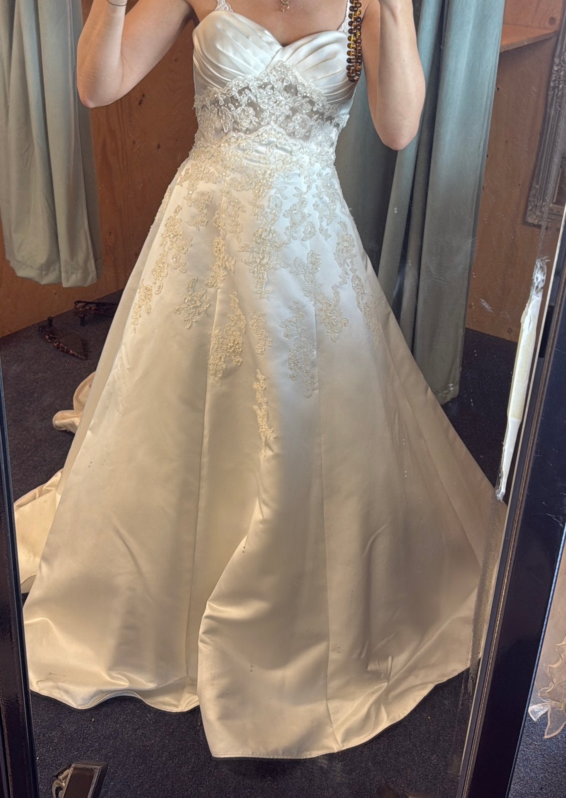 Trouwjurk bachelorette, Ophalen, Gedragen, Wit, Trouwjurk