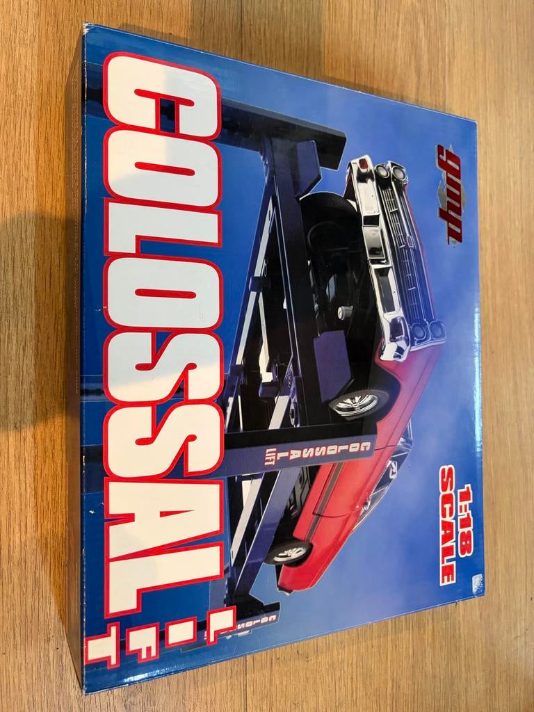Colossal 4-koloms hefbrug 1:18, Hobby en Vrije tijd, Ophalen of Verzenden, Zo goed als nieuw, Overige typen