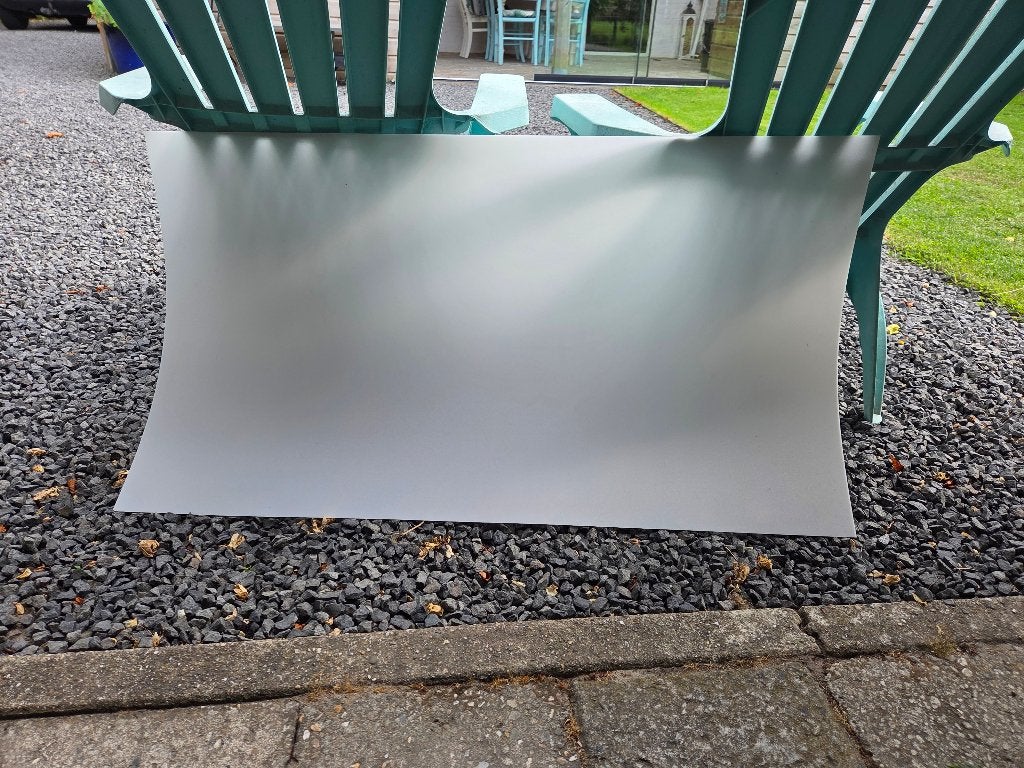 Plexiglas Polycarbonaat Plastic. 122cm x 69cm x 1mm, Ophalen, Zo goed als nieuw, Kunststof