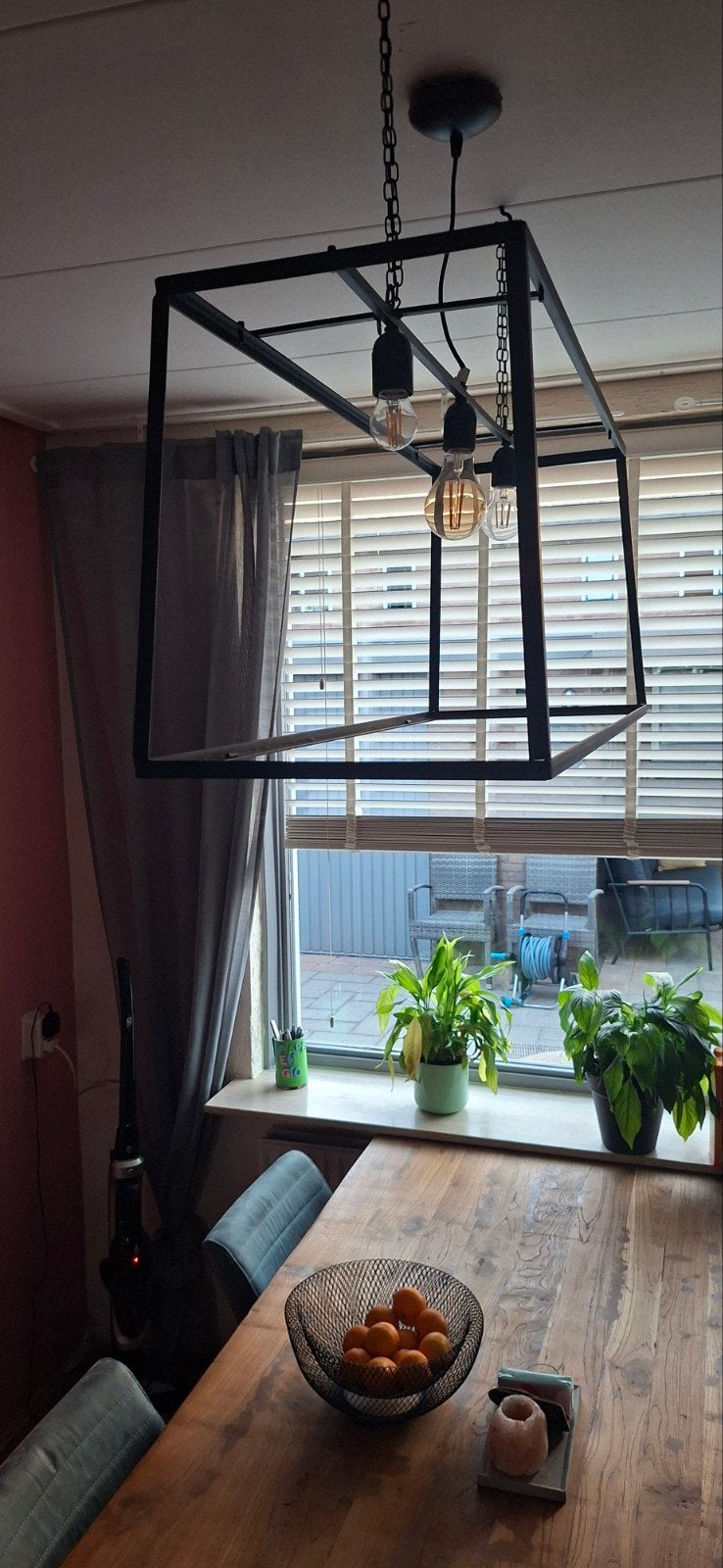 eettafel lamp, Ophalen, Glas