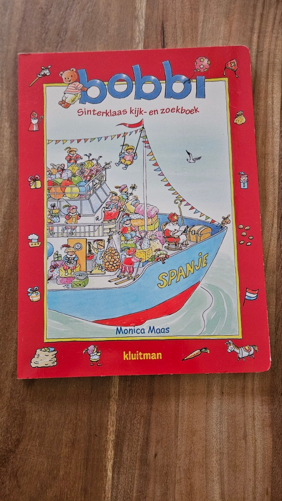 Bobbi Sinterklaas kijk- en zoekboek - Monica Maas, Ophalen of Verzenden, Nieuw, Monica Maas, Sprookjes