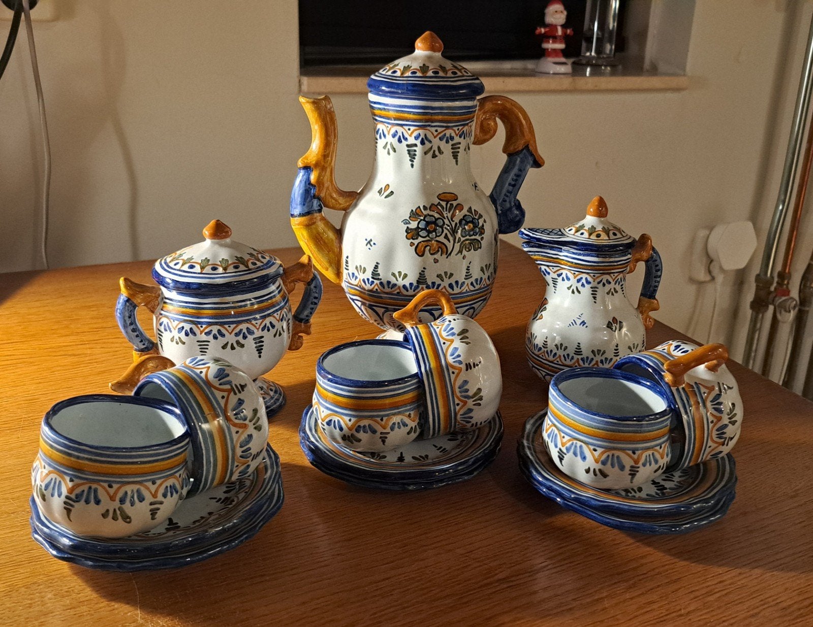 6-persoons koffie/thee servies, Antiek en Kunst, Ophalen