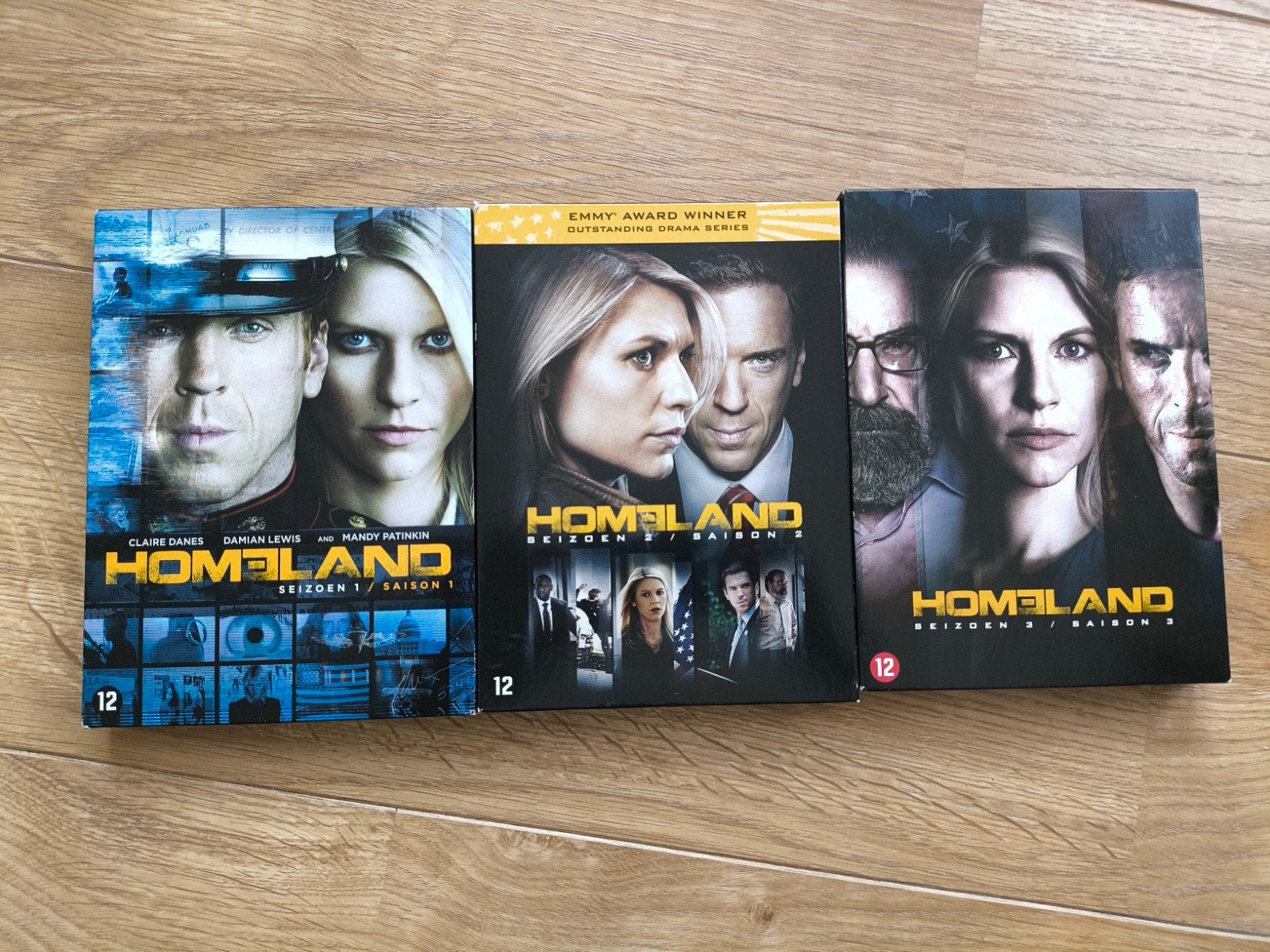 Homeland Seizoen 1, 2 en 3 DVD Boxset, Cd's en Dvd's, Dvd's | Tv en Series, Boxset, Ophalen of Verzenden, Zo goed als nieuw, Actie en Avontuur
