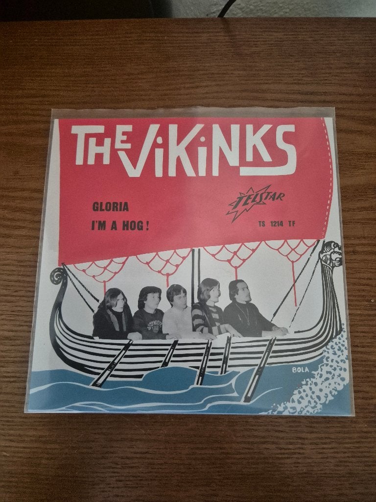The Vikinks, Ophalen of Verzenden, Zo goed als nieuw, 7 inch, Levenslied of Smartlap