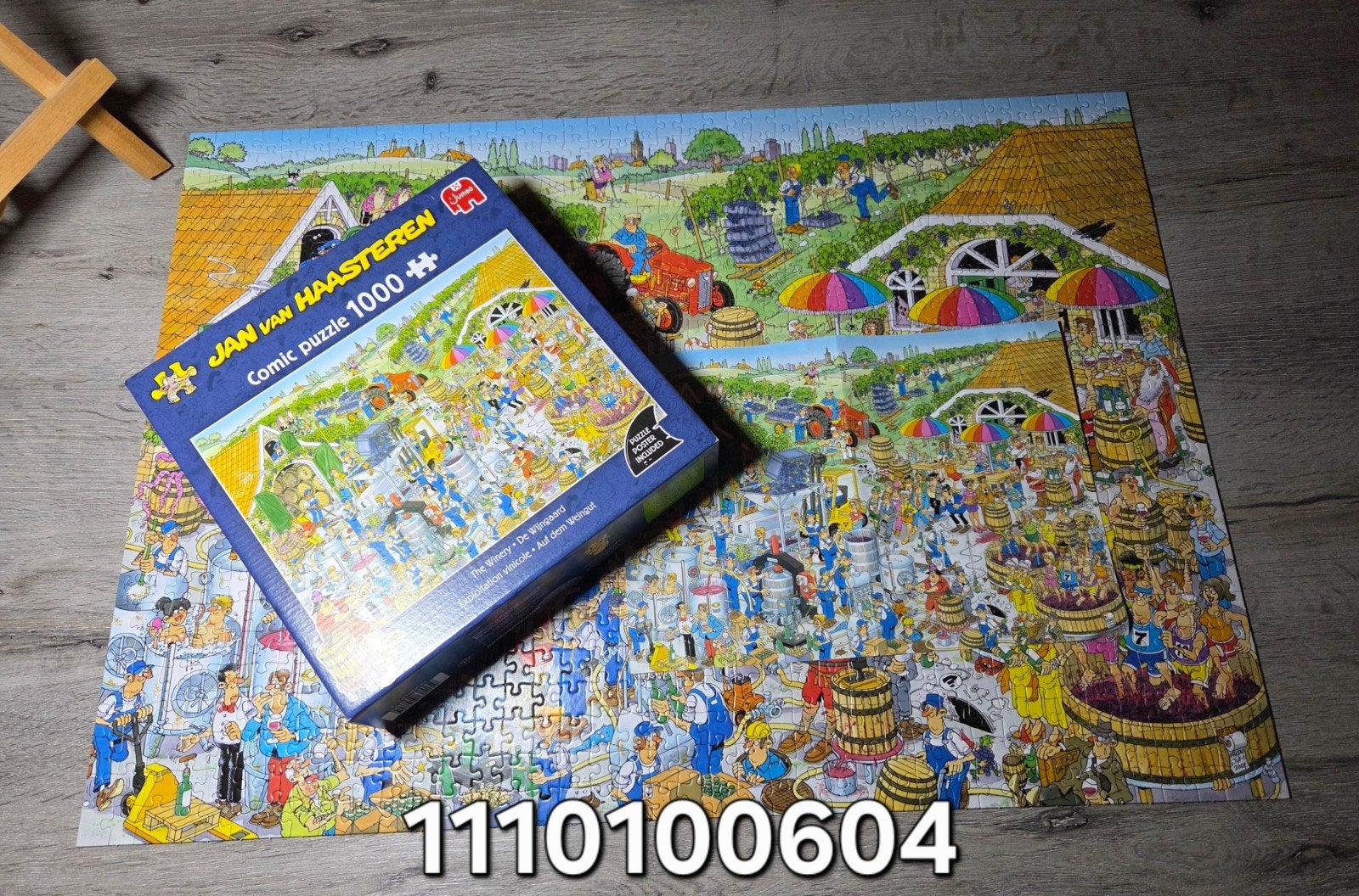 Jan van Haasteren puzzel - De Wijngaard (1000 stukjes)