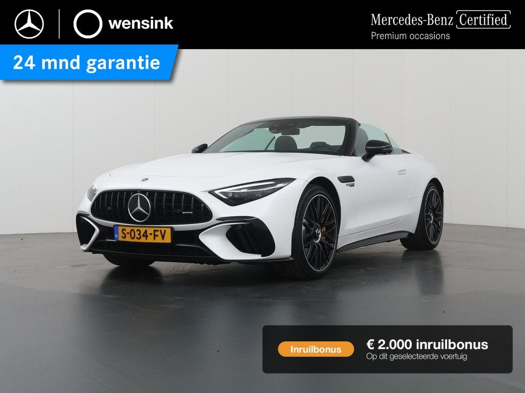 Mercedes-Benz SL-klasse Roadster AMG 63 4MATIC+ | Aeropdynam, Auto's, Gebruikt, Cabriolet, 4 stoelen, Bedrijf