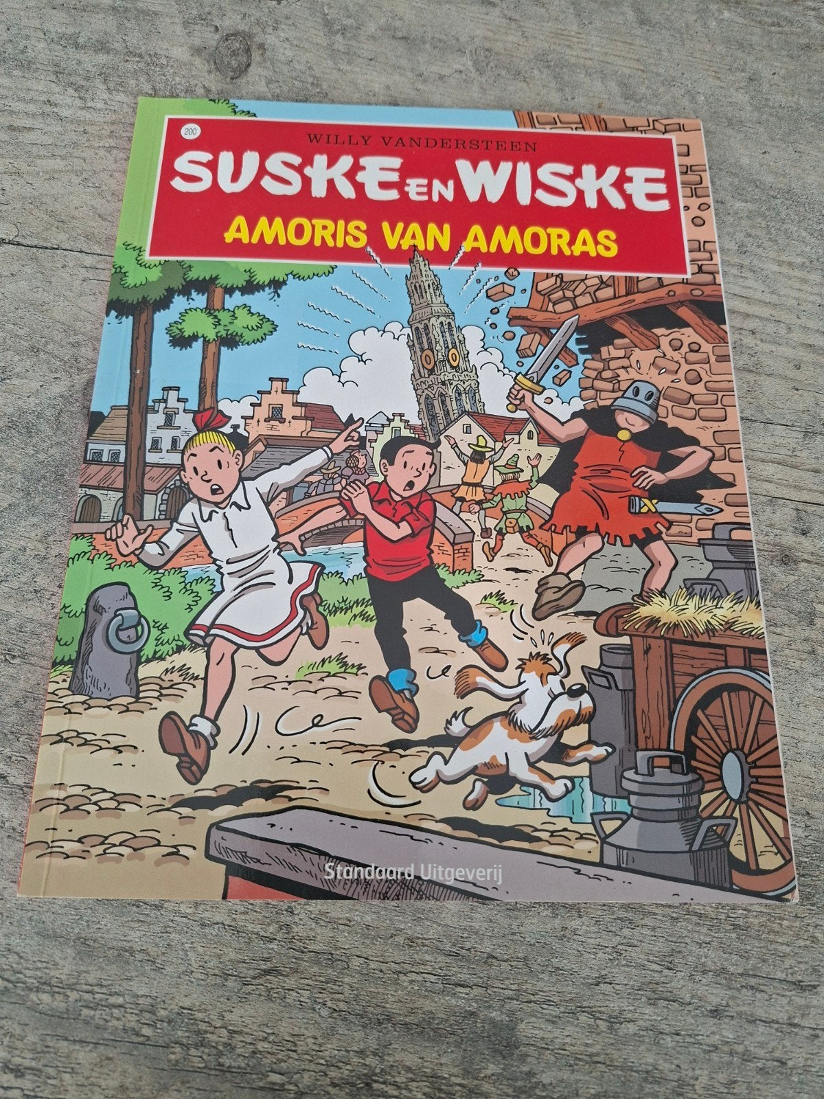 suske en wiske amoris van amoras, Boeken, Eén stripboek, Ophalen of Verzenden, Gelezen