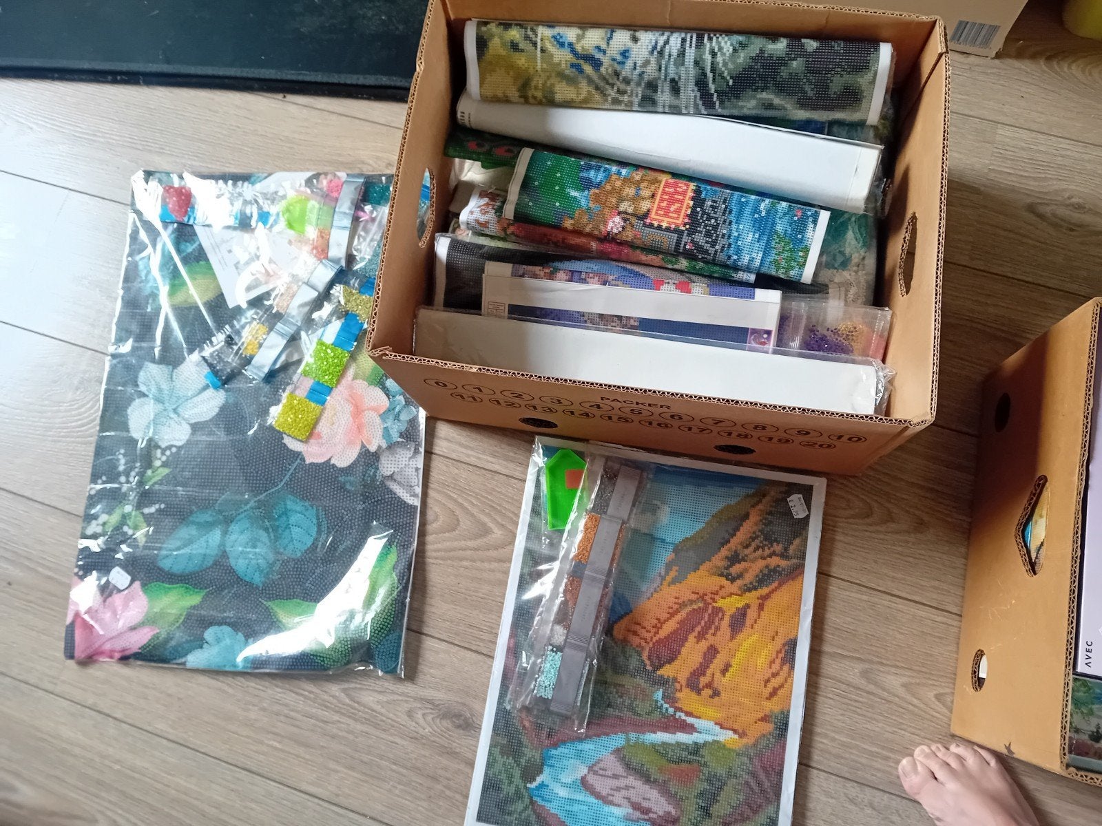 Diamond paintings, Ophalen, Nieuw, Knutselwerk
