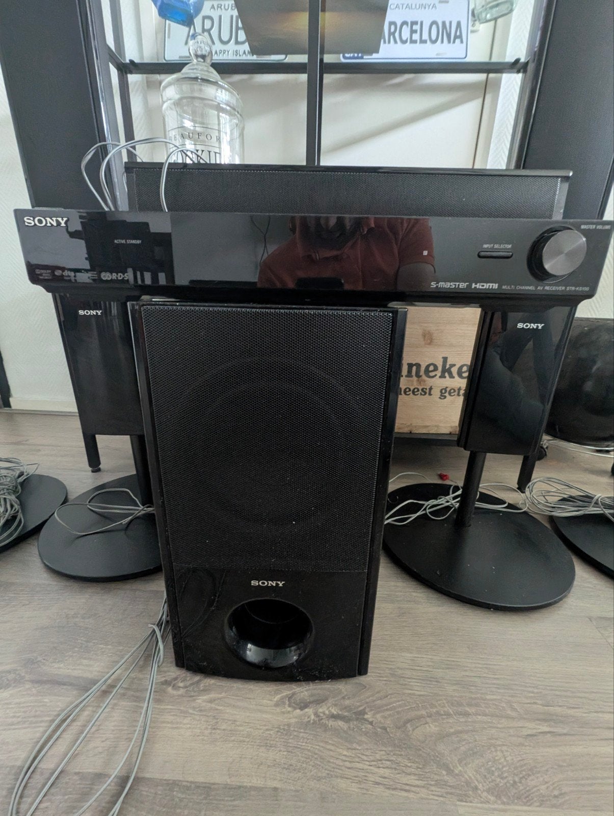 Sony Home Cinema Set - 5.1 STR-KS100, Gebruikt, 70 watt of meer, Ophalen of Verzenden, 5.1-systeem