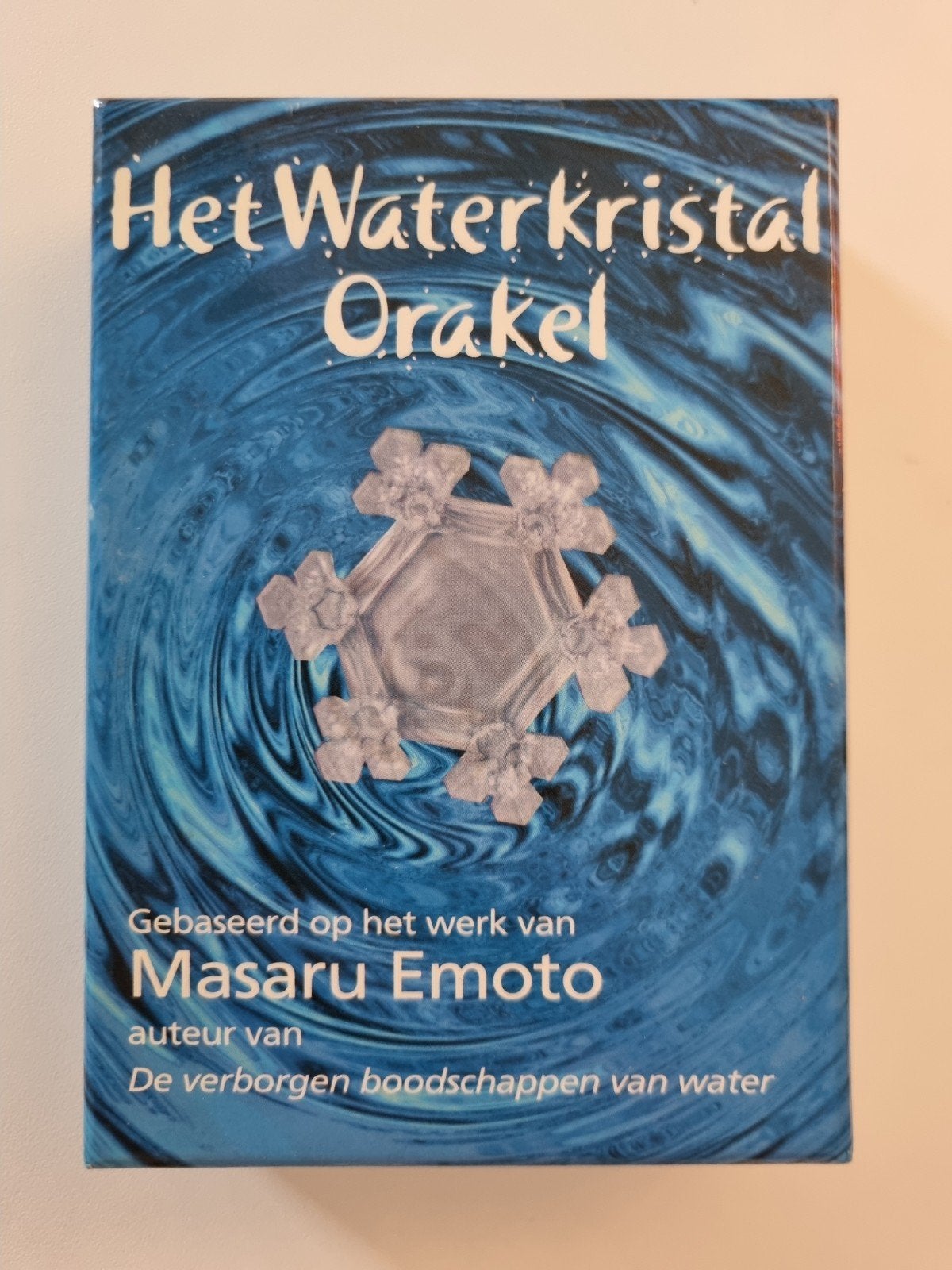 Het Waterkristal Orakel - Gebaseerd op Masaru Emoto, Spiritualiteit algemeen, Masaru Emoto, Overige typen, Ophalen of Verzenden