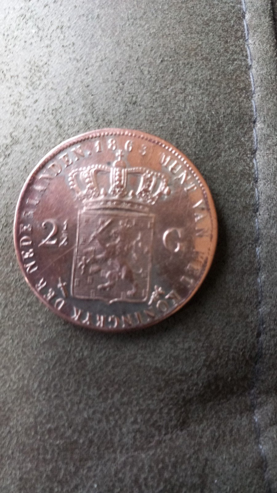Munt  koper, Ophalen