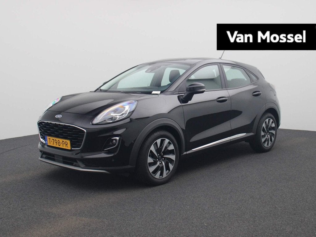 Ford Puma 1.0 EcoBoost Hybrid Titanium Winterpack | Camera |, Voorwielaandrijving, 12 maanden, Euro 6, Zwart