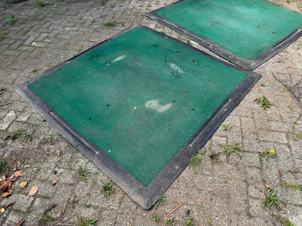 Professionele afslagmat golf, Sport en Fitness, Golf, Ophalen, Gebruikt, Overige typen, Overige merken