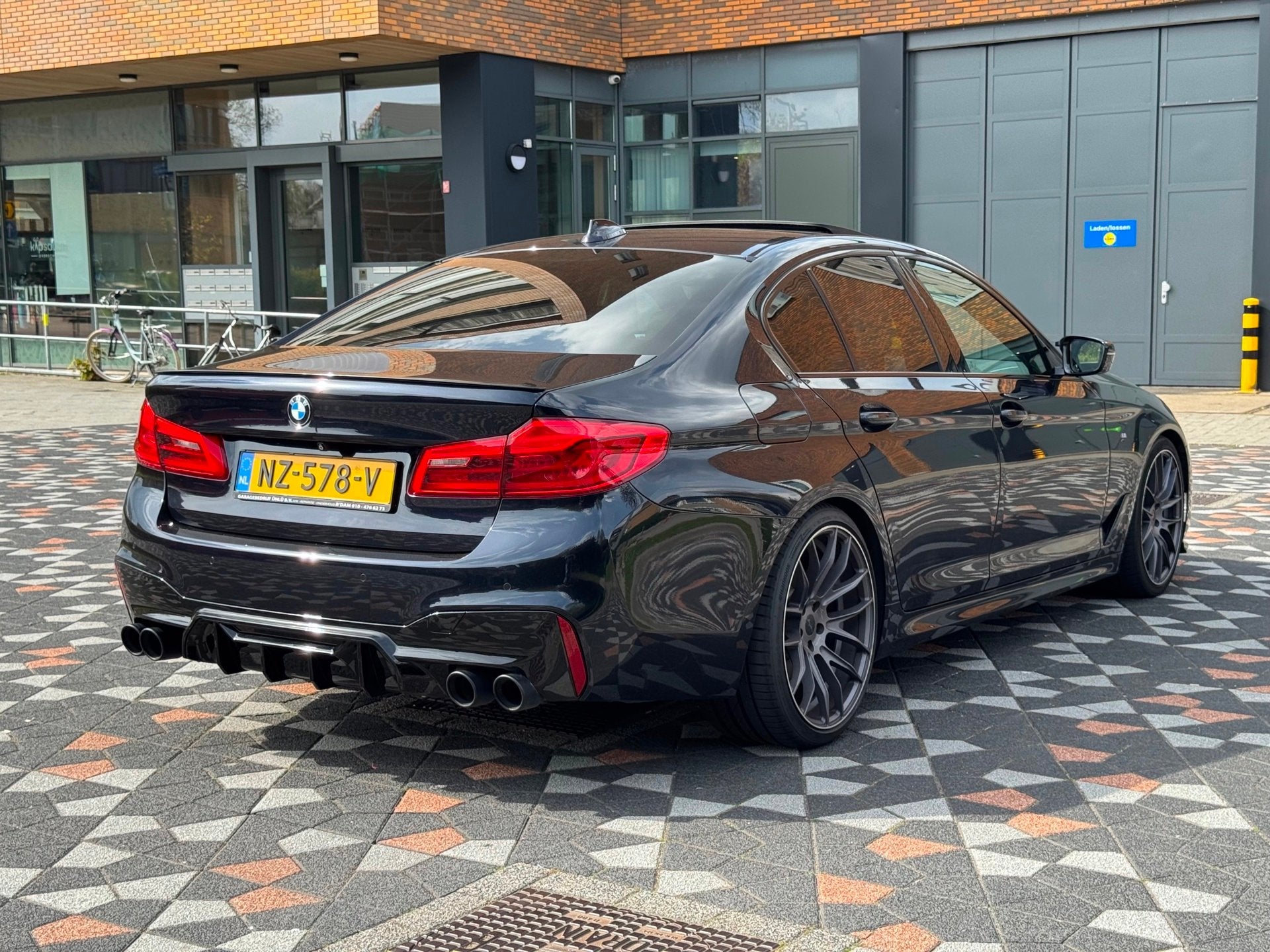 BMW 5-serie 540i High Executive M-pakket / AC Schnitzer / AS, Automaat, Gebruikt, 2000 kg, Bedrijf