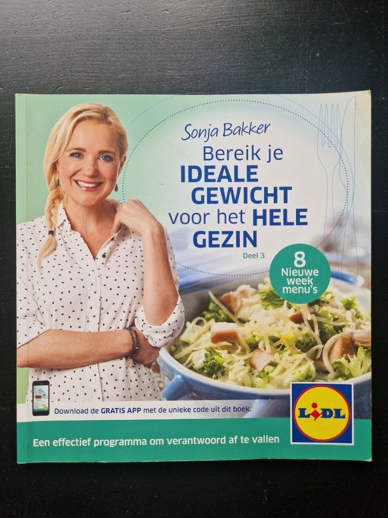 Boek: Sonja Bakker - Bereik je ideale gewicht deel 3, Boeken, Gelezen, Dieet en Voeding, Ophalen of Verzenden, Sonja Bakker
