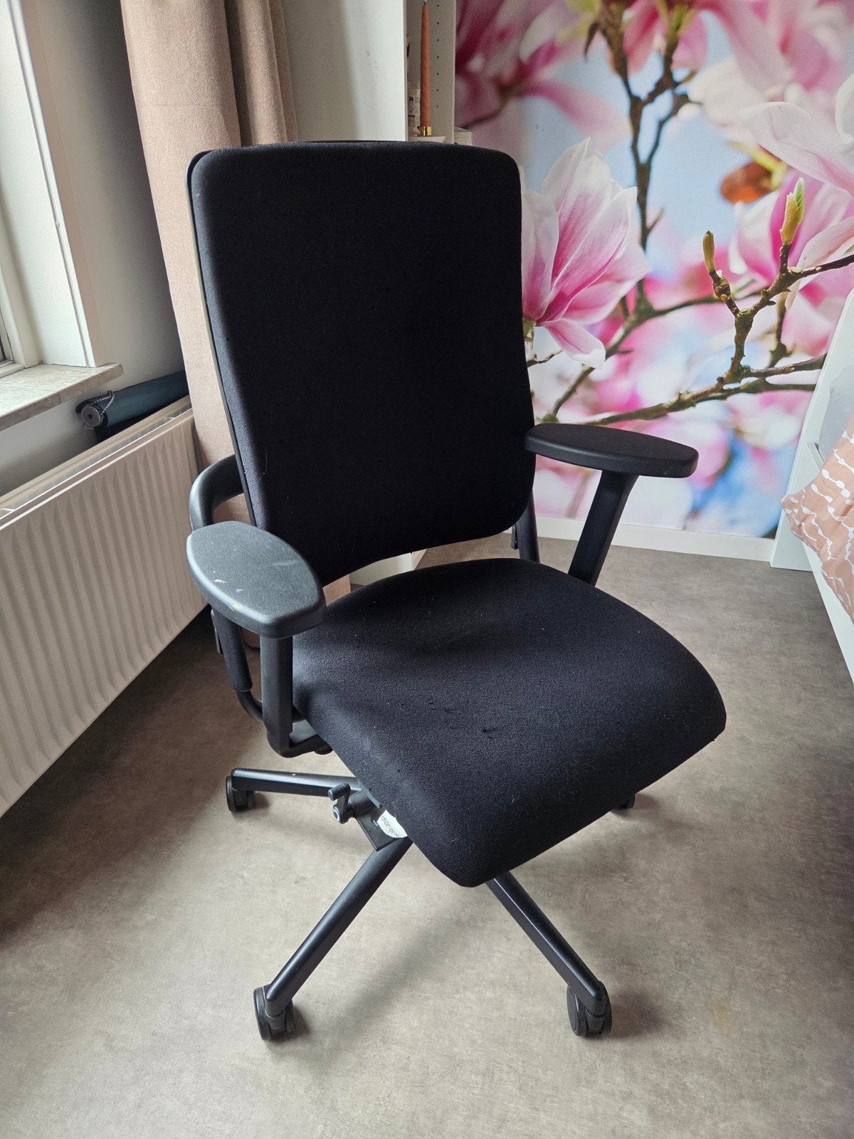 Rohde & Grahl Xenium bureaustoel, Ophalen, Ergonomisch, Gebruikt, Zwart