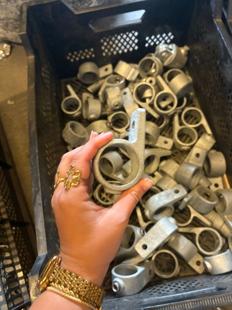 265 div. buiskoppelingen, Doe-het-zelf en Verbouw, IJzerwaren en Bevestigingsmiddelen, Ophalen, Gebruikt, 100 tot 250 mm, Overige typen