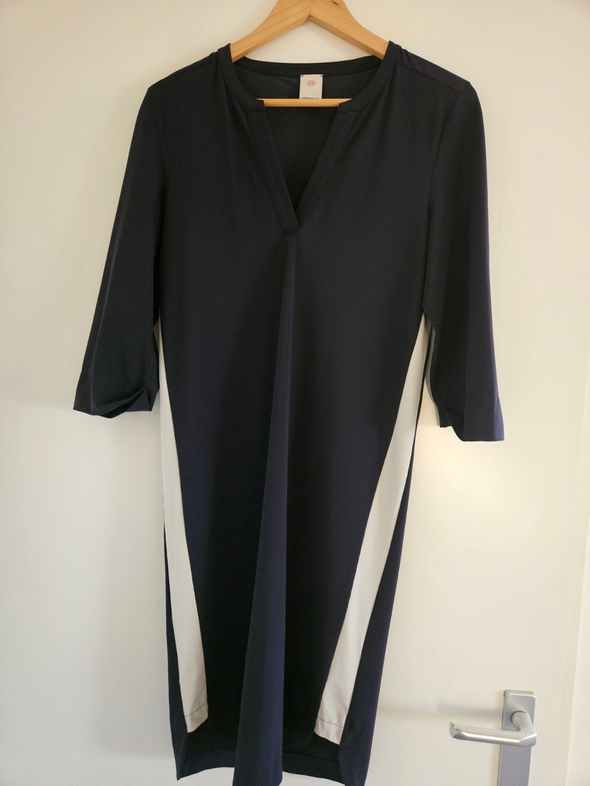 Penn&Ink N.Y. Travelstof Jurk Maat 36 (S), Kleding | Dames, Blauw, Ophalen of Verzenden, Knielengte, Maat 36 (S)