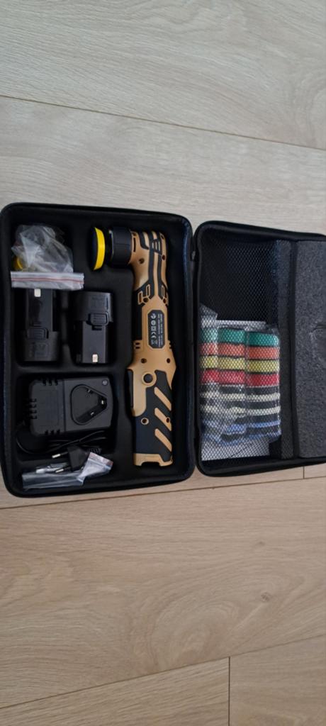 Nieuwe draadloze mini polijstmachine op accu, Ophalen of Verzenden