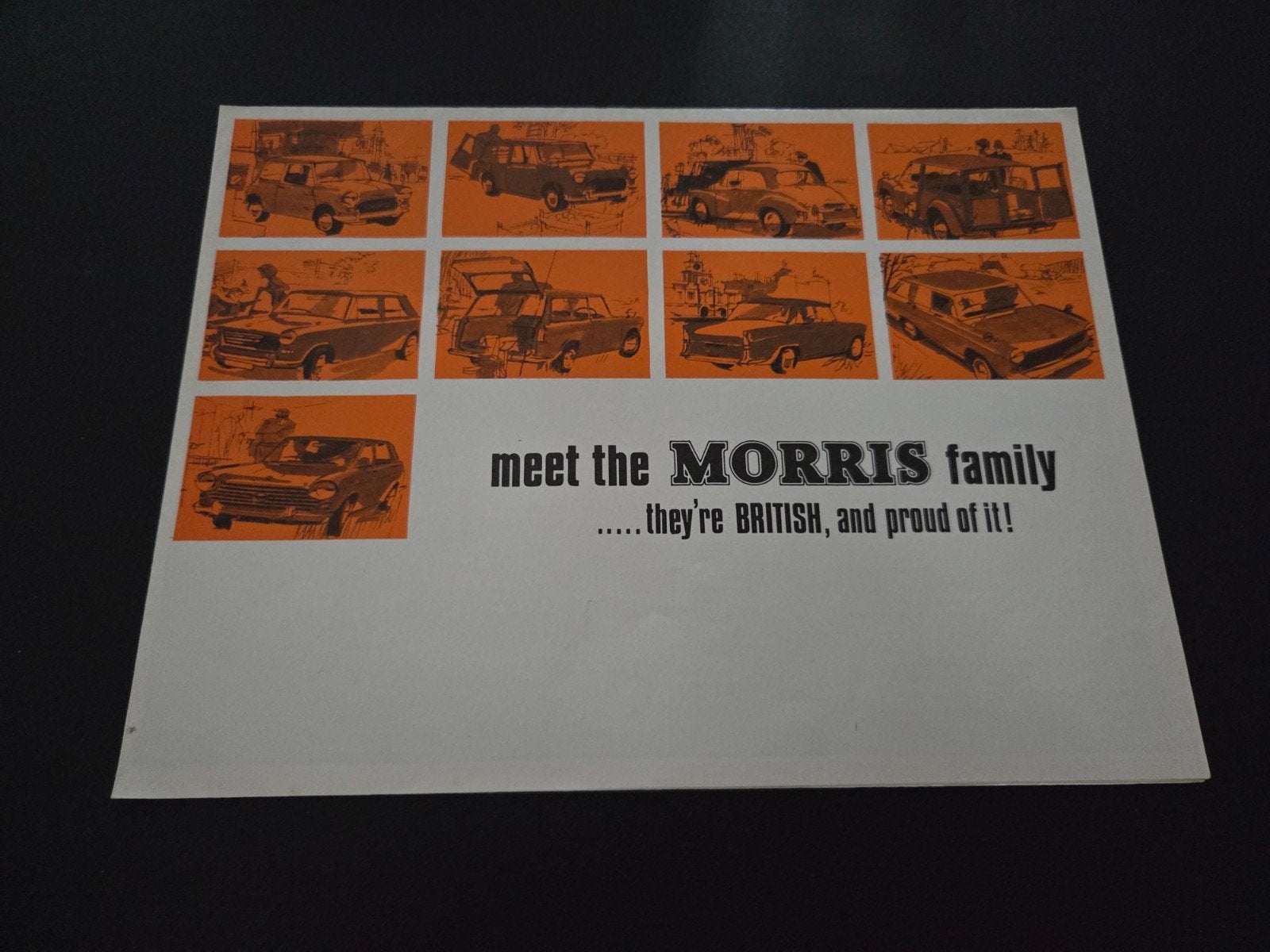 Brochure Morris 1966, Ophalen of Verzenden, Zo goed als nieuw, Overige merken