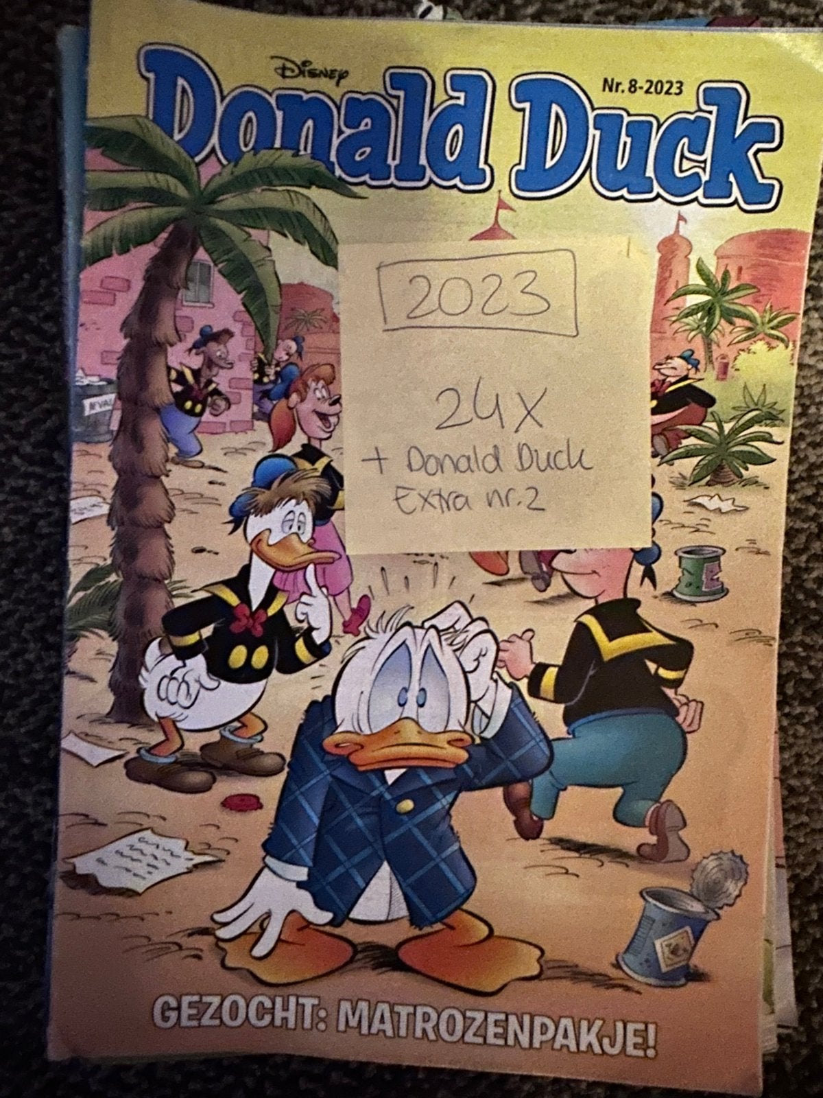 Donald Ducks | 2023 | 24 stuks + 1x Donald Duck Extra, Gelezen, Europa, Ophalen of Verzenden, Meerdere comics