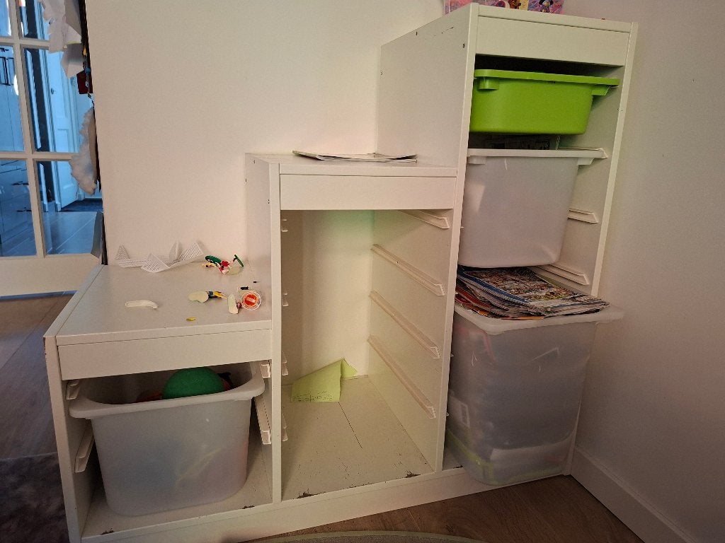 Trofast ikea kast, Kinderen en Baby's, Kinderkamer | Commodes en Kasten, Ophalen, Gebruikt, Kast, 75 tot 100 cm