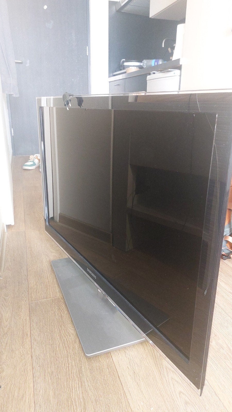 Samsung LCD TV  rond de 55inch, Ophalen of Verzenden, 100 cm of meer, 50 Hz, Samsung