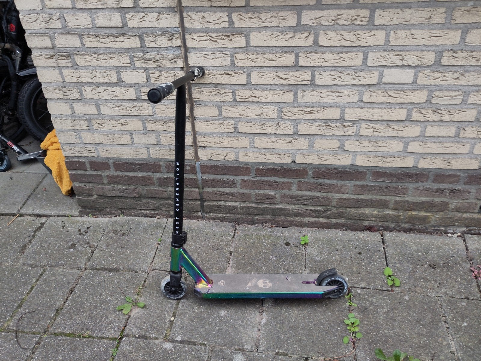 stunt step, Fietsen en Brommers, Ophalen, Gebruikt