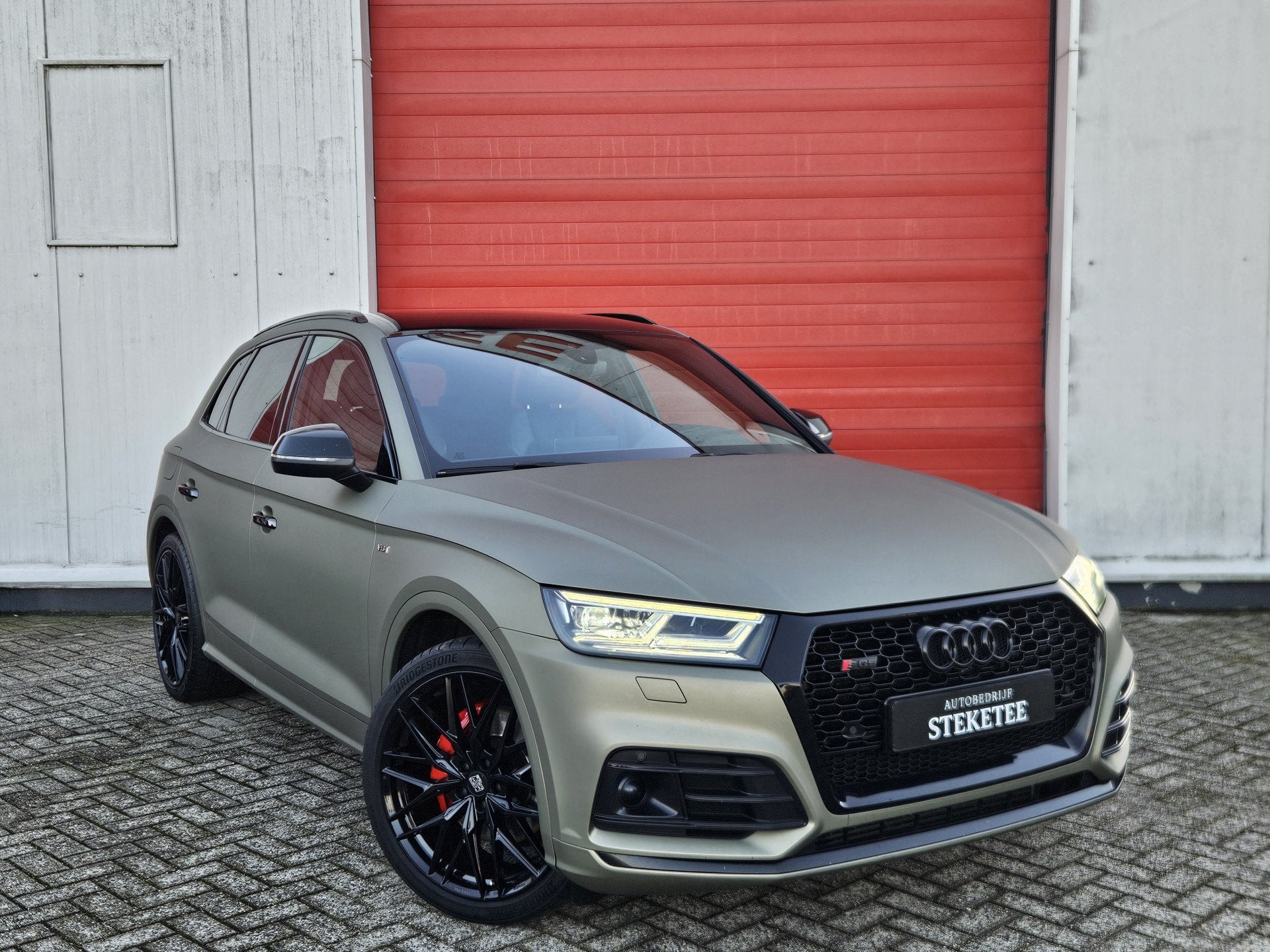 Audi SQ5 3.0 TFSI quattro Pro Line Plus | ACC | Carplay | Ca, Auto's, 12 maanden, Gebruikt, 2995 cc, Leder en Stof