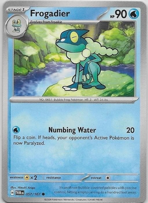Twilight Masquerade,  Frogadier [common] 57/167, Verzenden, Nieuw, Losse kaart
