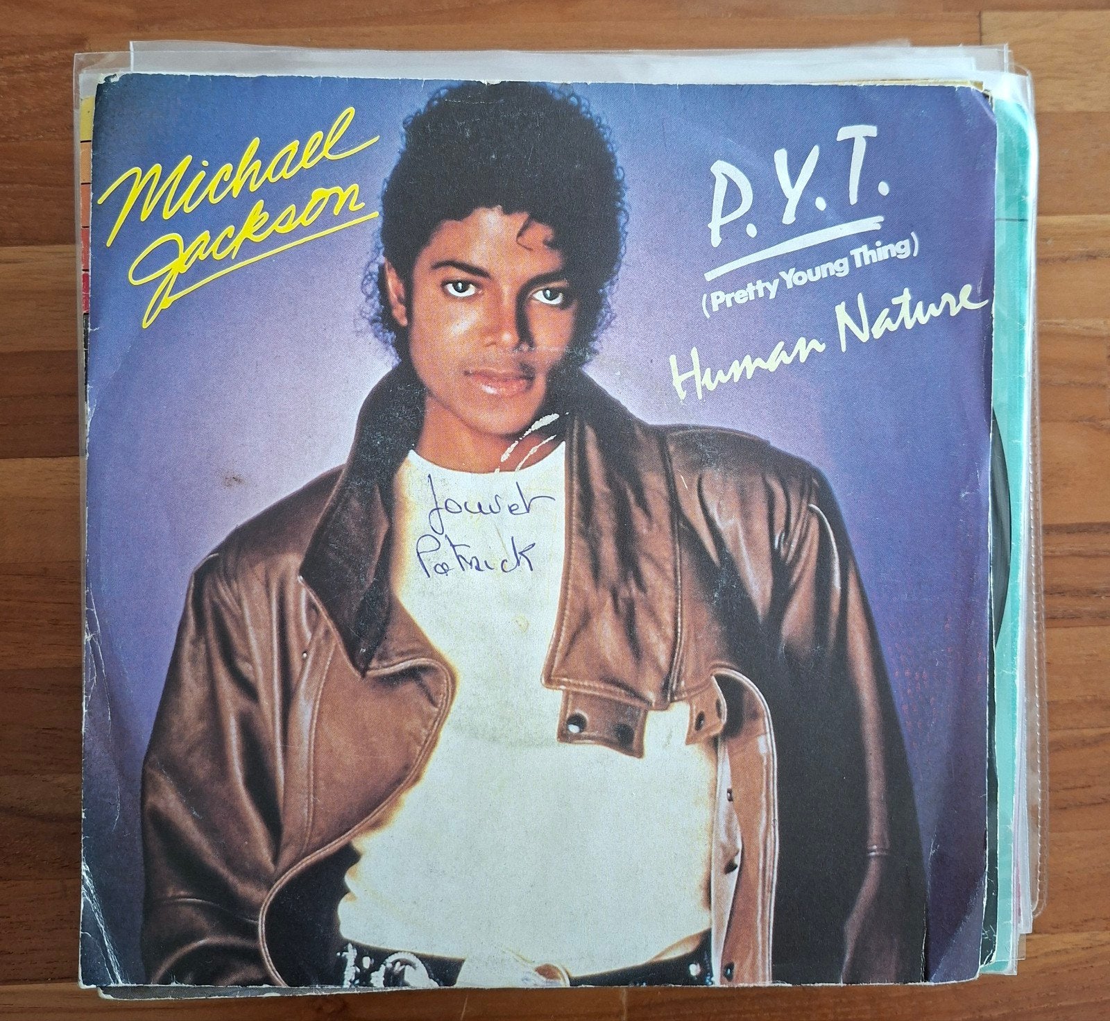 Jackson, Michael  - P.Y.T. - Single is TOP, Cd's en Dvd's, Vinyl Singles, Verzenden, Gebruikt, 7 inch, Pop