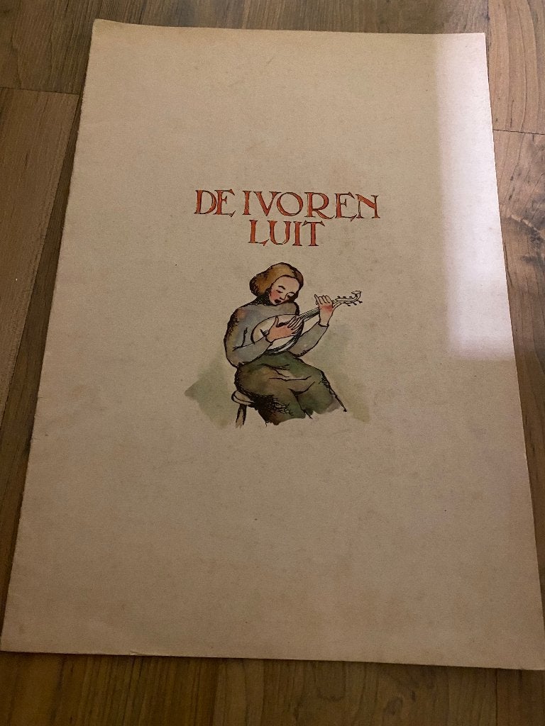 Leuk oud muziekboekje voor Kerstmis uit 1938 De Ivoren Luit., Ophalen, Overige genres, Overige instrumenten, Zo goed als nieuw