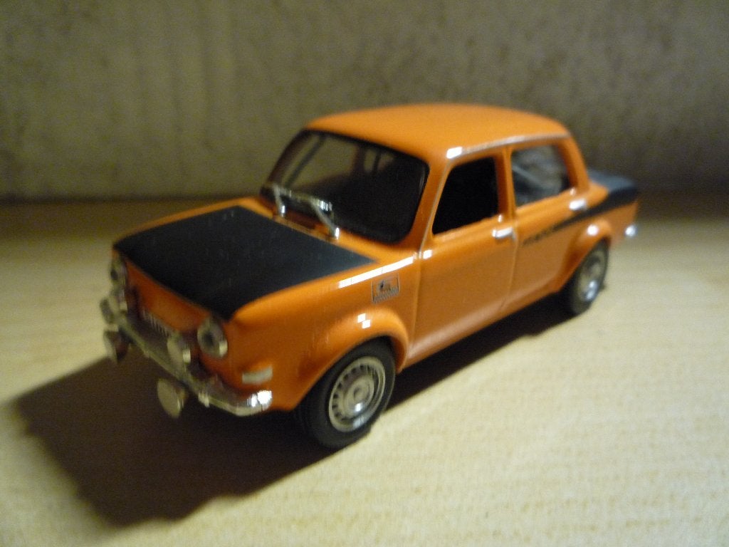 Simca Rally 2 1976 Whitebox schaal 1:43, Ophalen of Verzenden, Zo goed als nieuw, Auto, Overige merken