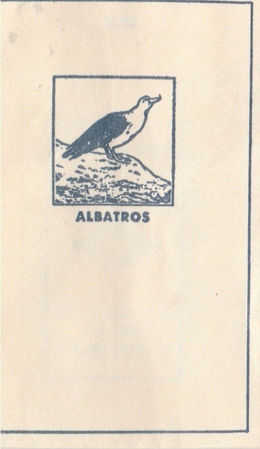 albatros - zeevogel, Ophalen of Verzenden