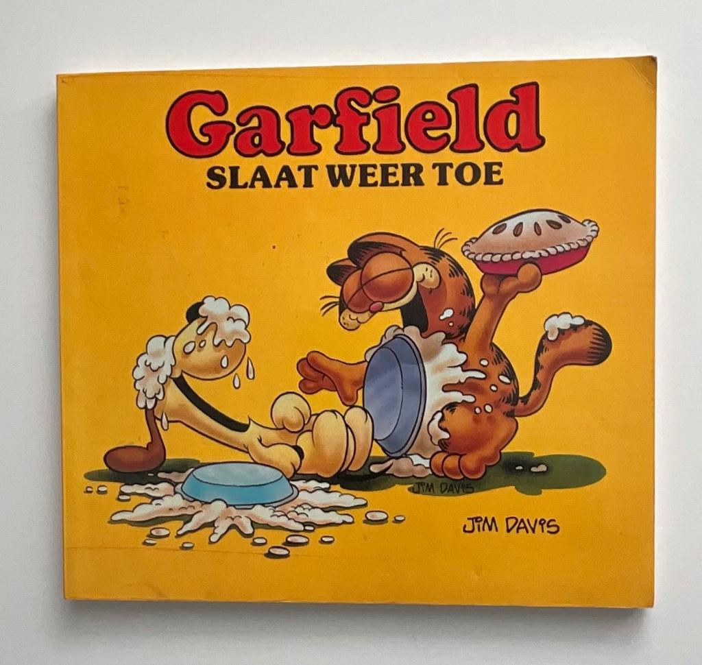 Garfield nr ?, Meerdere stripboeken, Ophalen of Verzenden, Gelezen