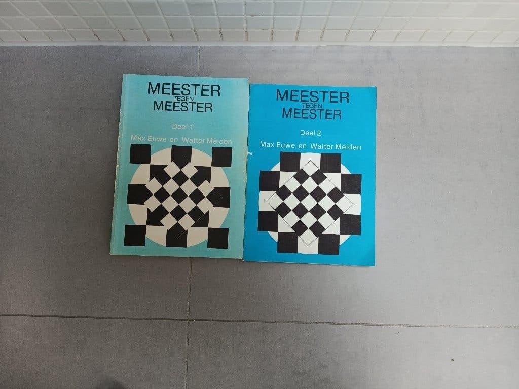 Schaakboeken van Max Euwe, Ophalen of Verzenden, Zo goed als nieuw