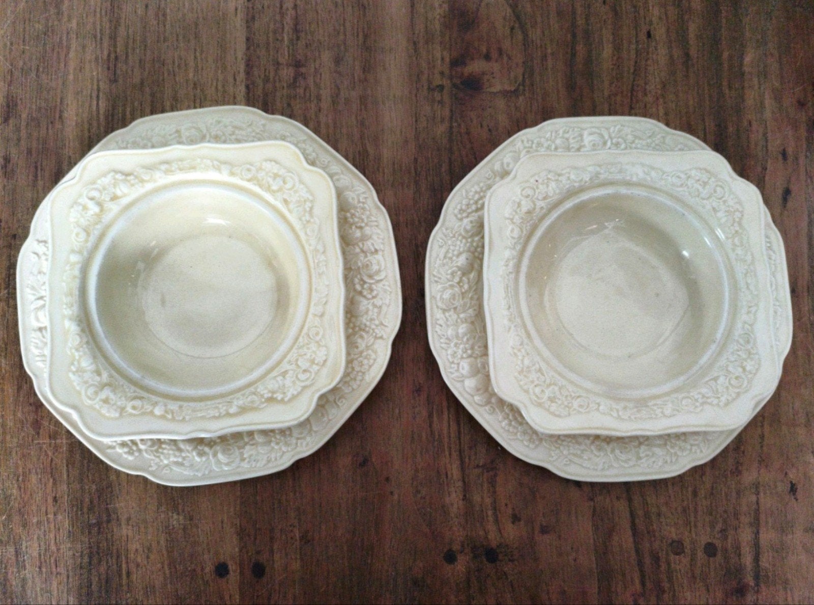 Unieke vroege Crown Ducal "Florentine" set (Art Deco, jaren, Antiek en Kunst, Verzenden