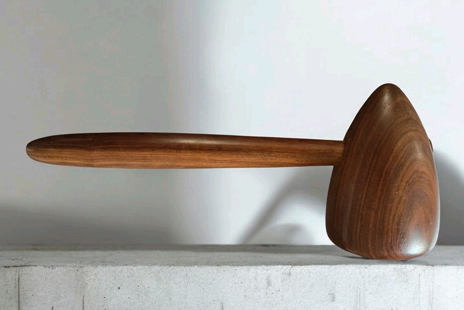 Vintage Teak Houten Voorzitters Hamer uit de jaren '60, Ophalen of Verzenden