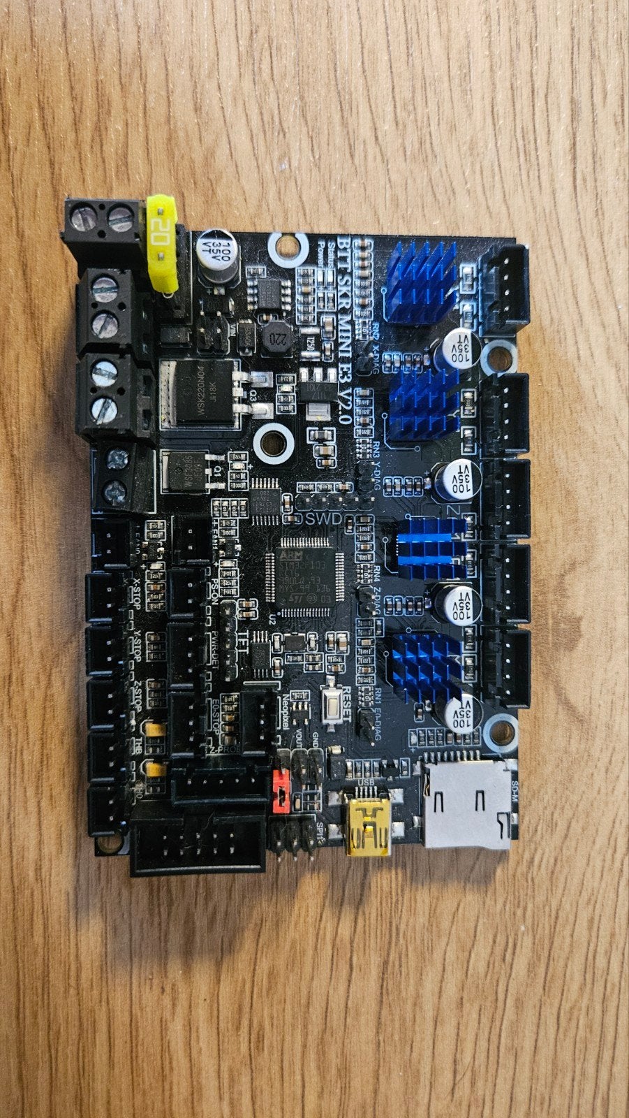 BIGTREETECH SKR Mini E3 V2.0 Moederbord voor 3D-printer, Computers en Software, Ophalen of Verzenden, Zo goed als nieuw, BIGTREETECH