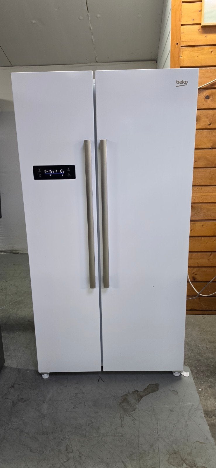 Beko Amerikaanse koelkast met vriesvak - met LEVERING, Witgoed en Apparatuur, 200 liter of meer, 60 cm of meer, Met aparte vriezer