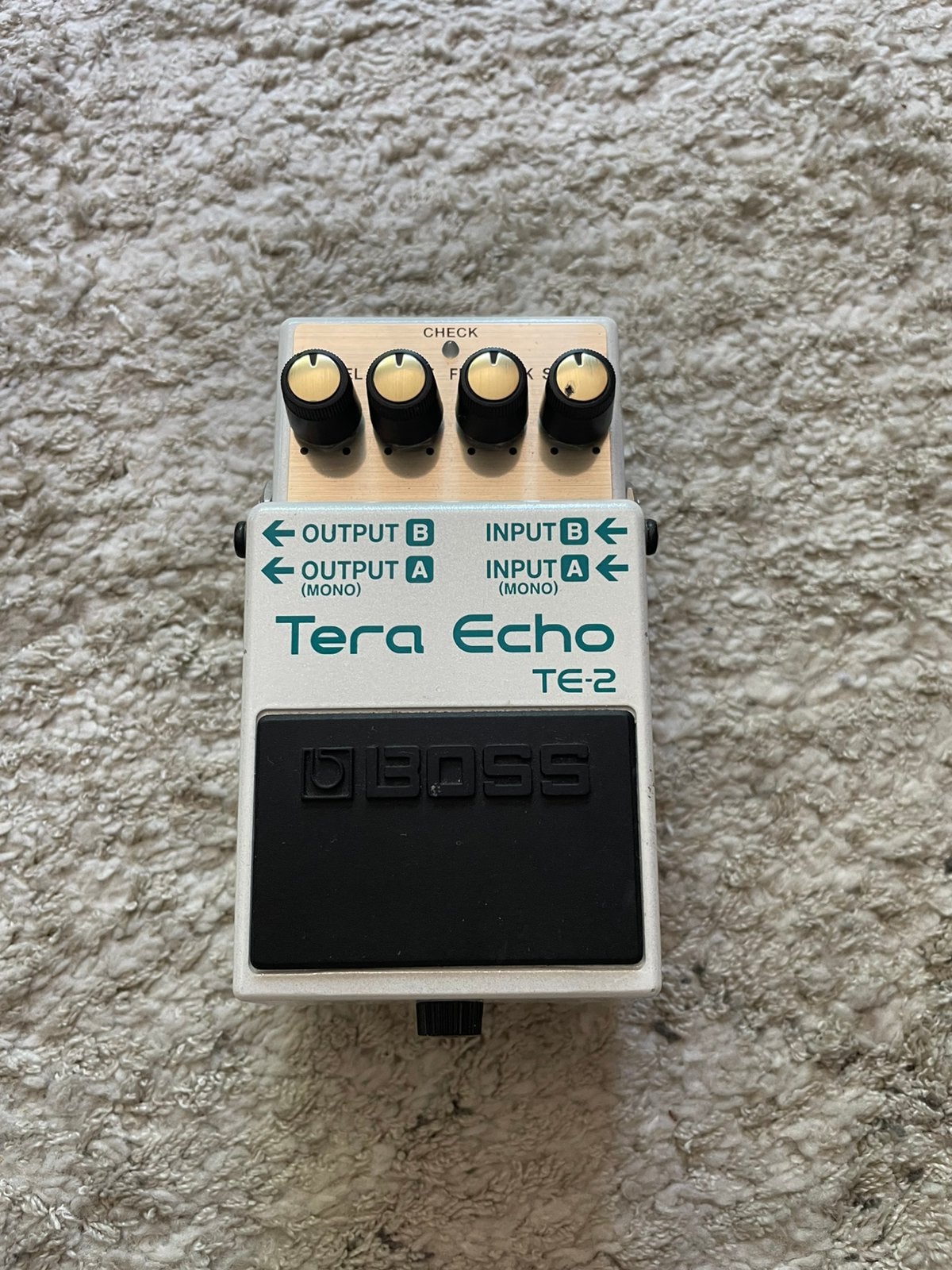 Boss TE-2 Tera Echo effect pedal, Ophalen of Verzenden, Gebruikt, Delay of Echo