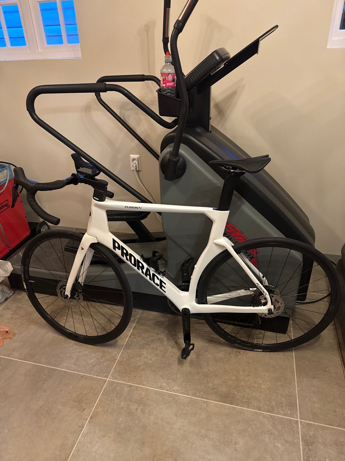 Prorace racefiets met Shimano 105 Di2 elektrische schakeling, Overige merken, 28 inch, Carbon, Heren