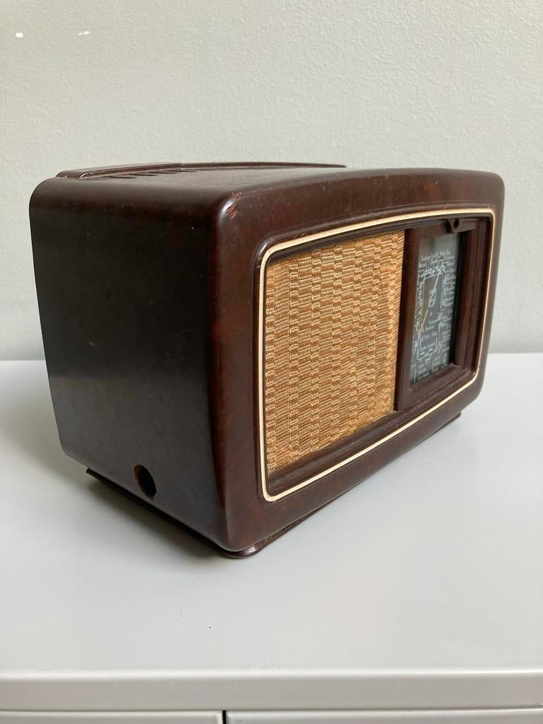 ==MOOI== Antieke buizenradio - Vintage radio, Ophalen of Verzenden