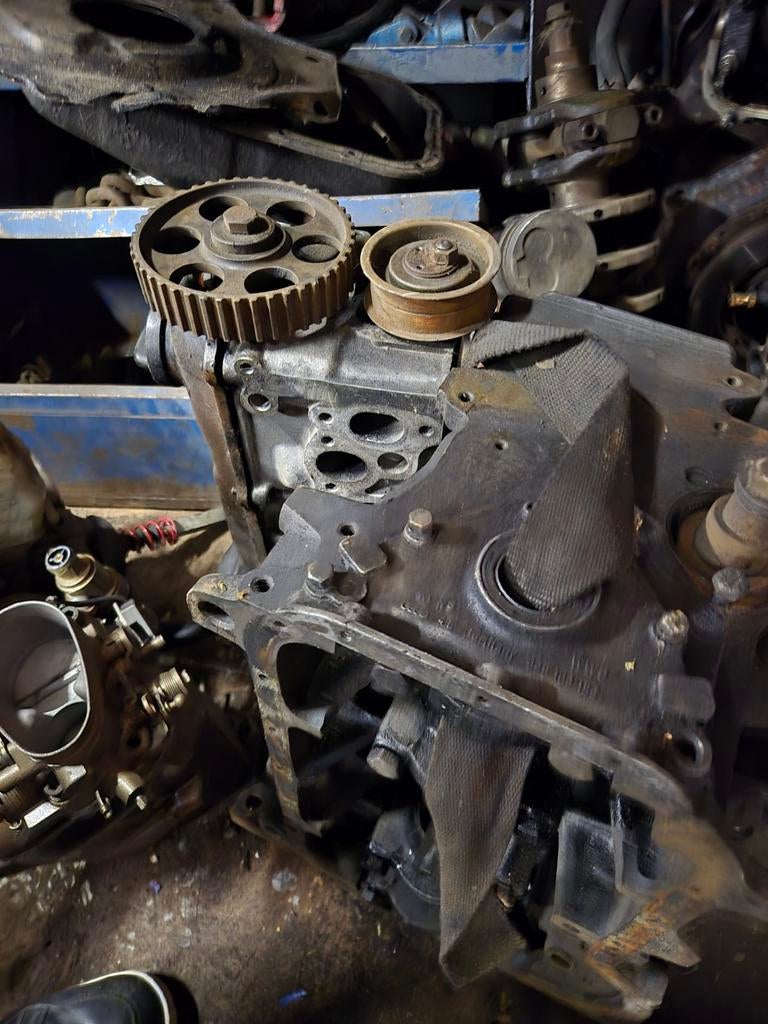 Golf1 golf mk1 diesel cilinderkop onderblok krukas, Ophalen, Gebruikt, Volkswagen