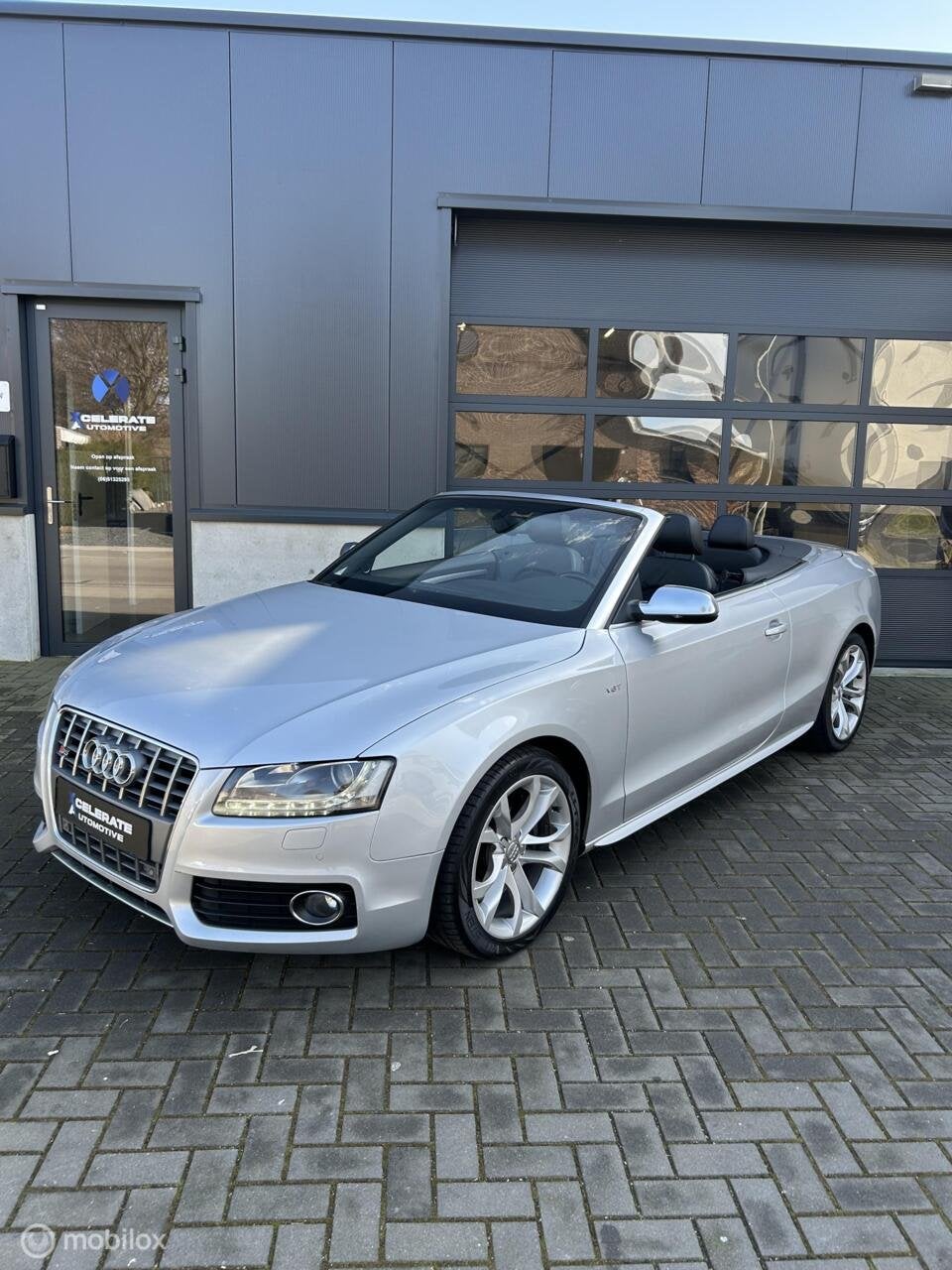 Audi S5 Cabrio 3.0 TFSI Quattro 400PK Kleppensysteem, Auto's, Audi, Automaat, Euro 5, Gebruikt, Zwart