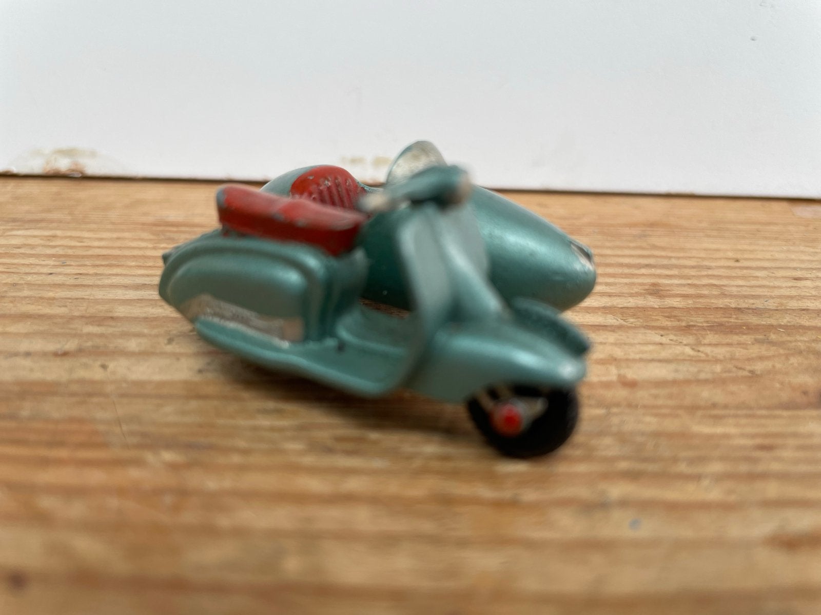 Vintage Vespa met zijspan speelgoedmodel, Ophalen of Verzenden